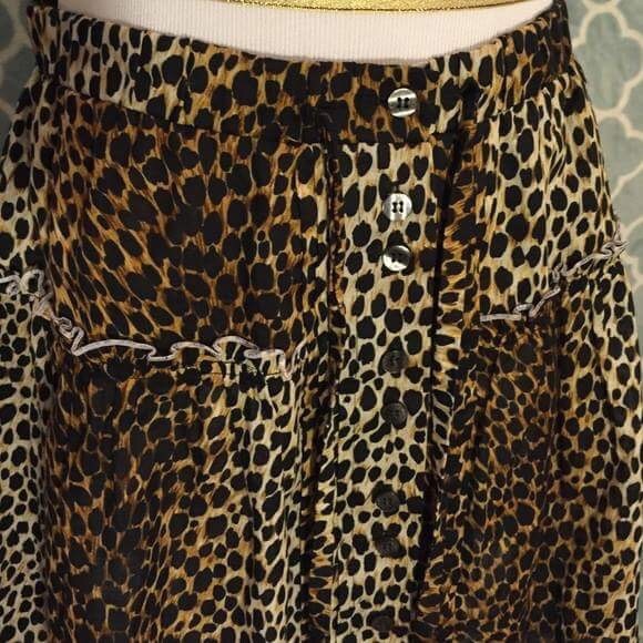 NWT D&G Dolce & Gabbana Animal Print Skirt - Picture 2 of 4